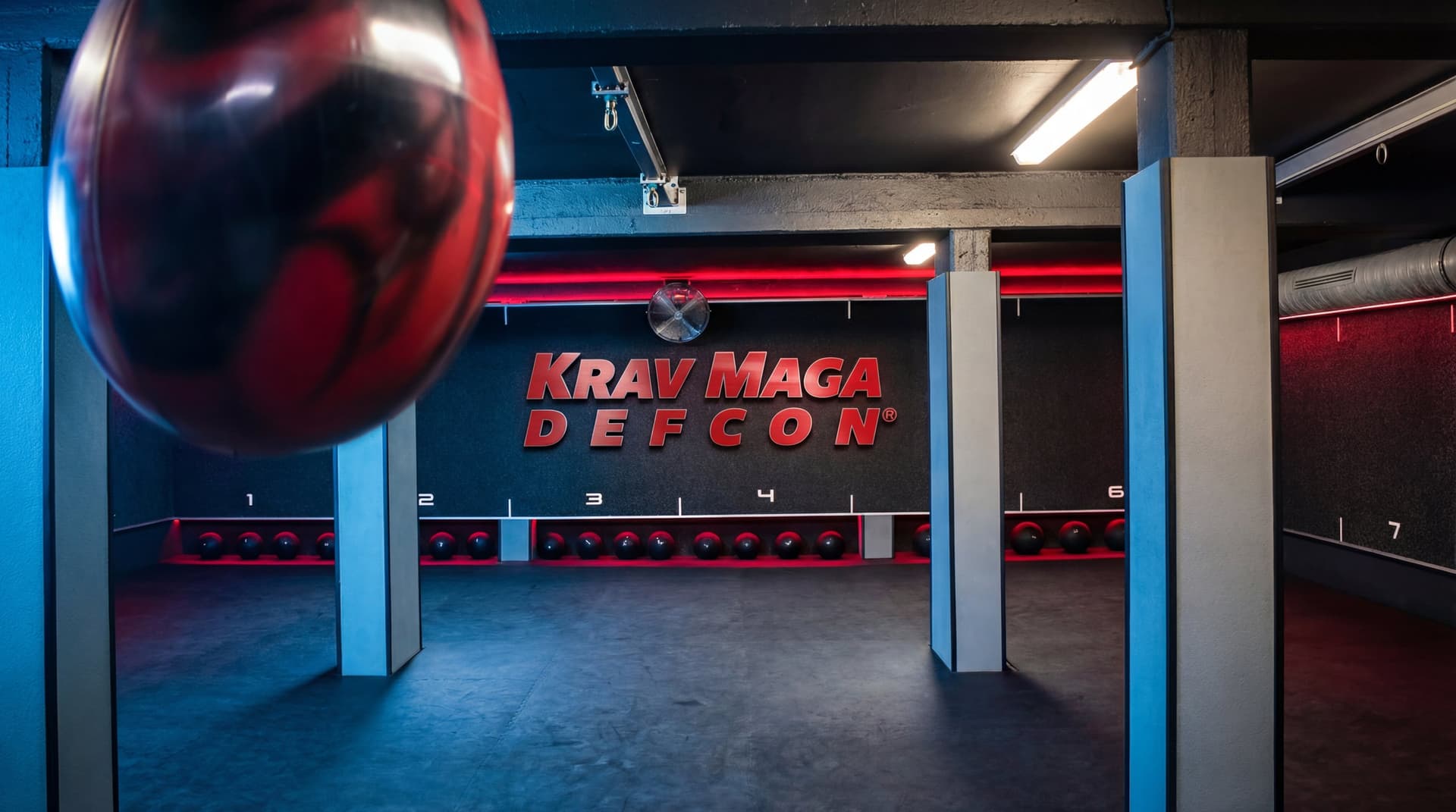 Trainingsraum von Krav Maga DEFCON Freiburg in der BEATBOX